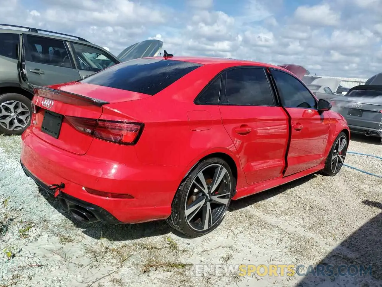 3 Photograph of a damaged car WUABWGFF7LA905865 AUDI RS3 2020