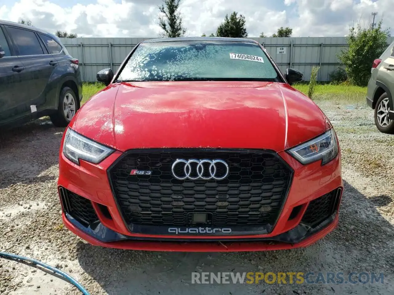 5 Photograph of a damaged car WUABWGFF7LA905865 AUDI RS3 2020