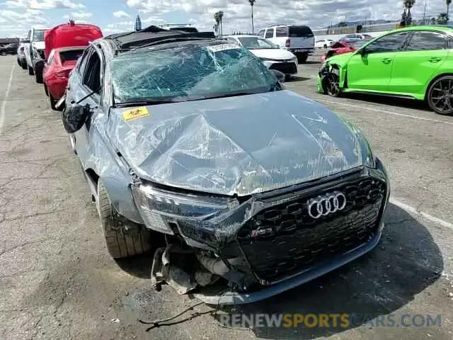 10 Photograph of a damaged car WUAG4DGY2NA906385 AUDI RS3 2022