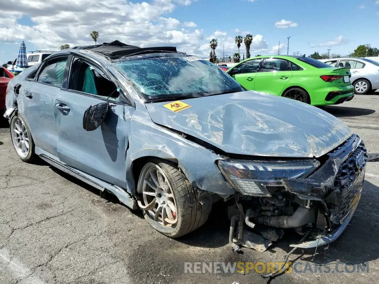 4 Photograph of a damaged car WUAG4DGY2NA906385 AUDI RS3 2022