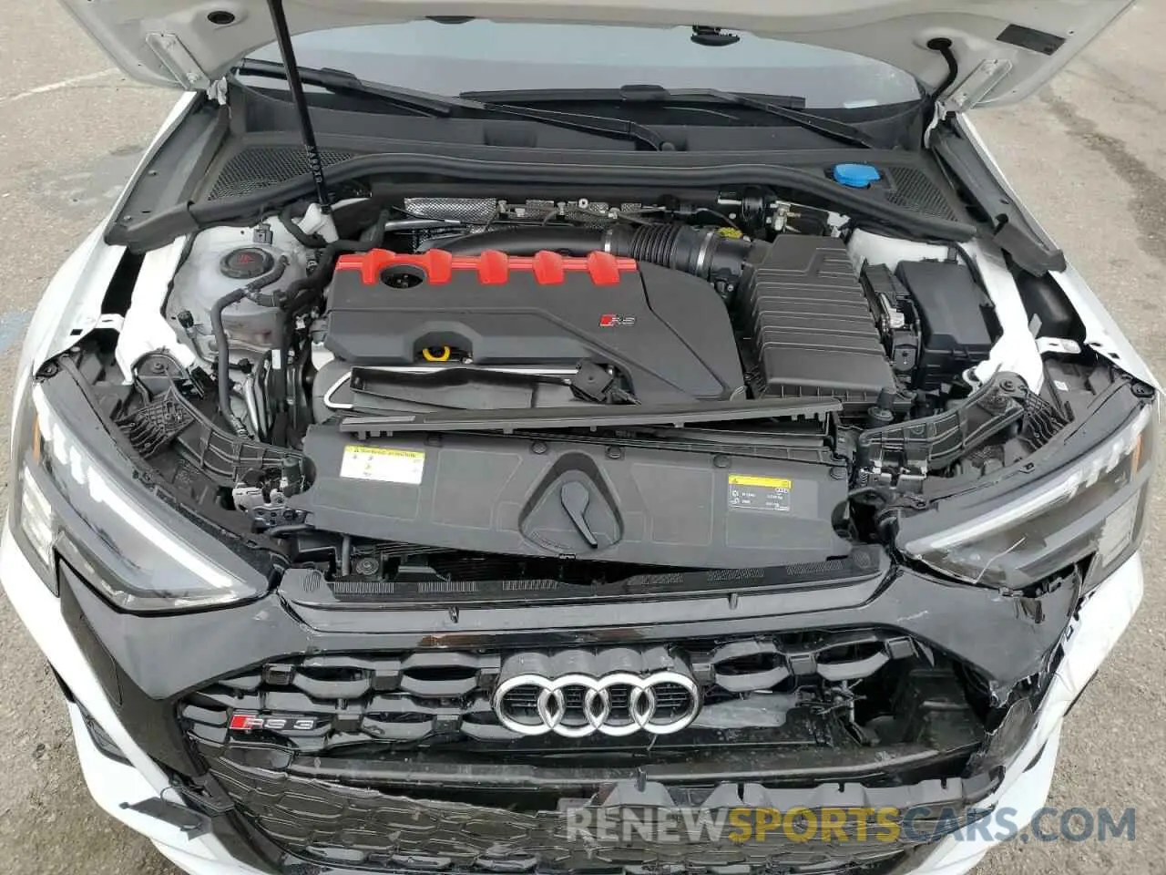 12 Photograph of a damaged car WUAG4DGY2PA910584 AUDI RS3 2023