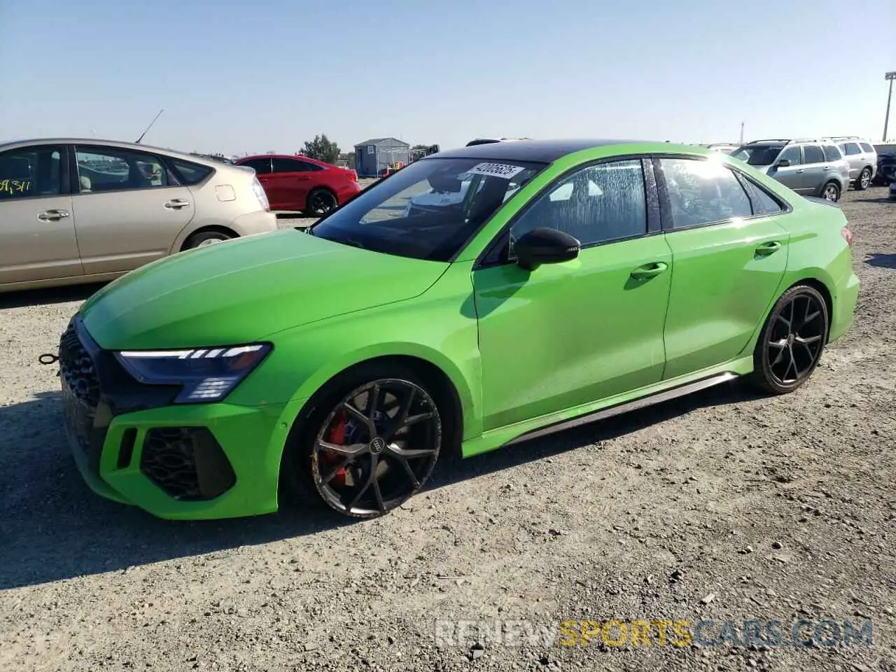 1 Photograph of a damaged car WUAG4DGY8RA911239 AUDI RS3 2024