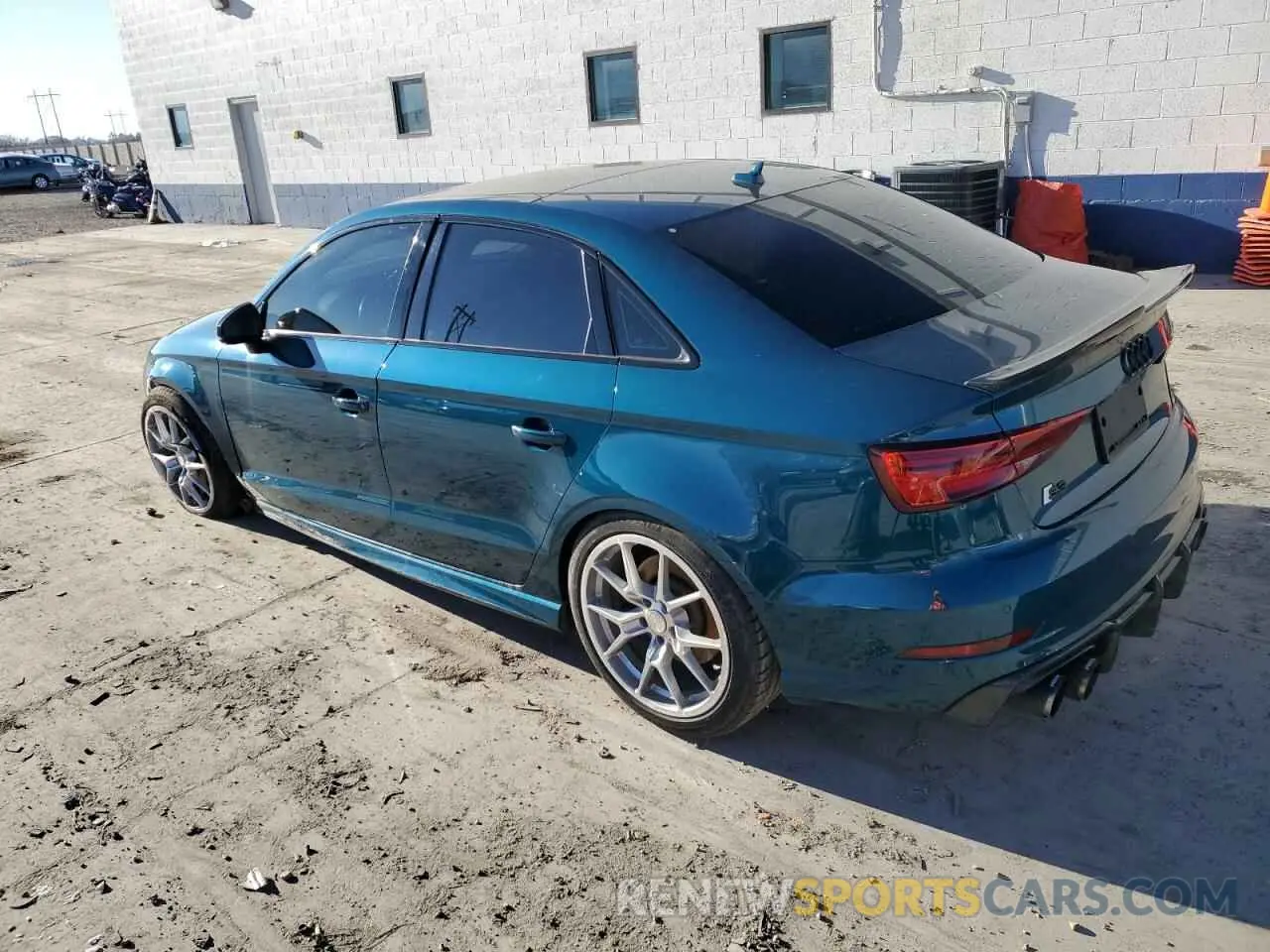 2 Photograph of a damaged car WAUF1GFF4H1052844 AUDI S3 2017