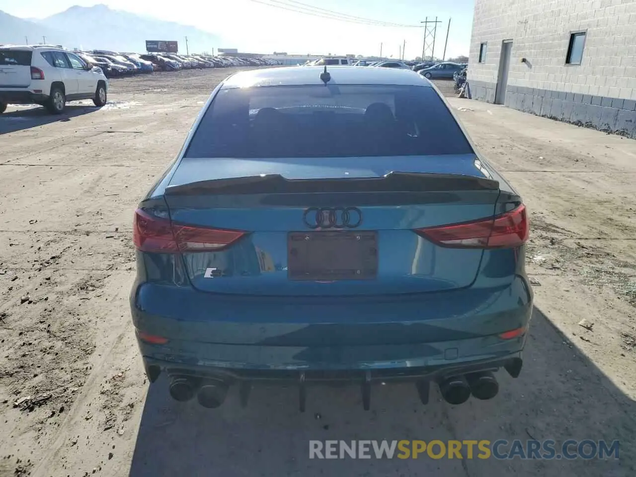 6 Photograph of a damaged car WAUF1GFF4H1052844 AUDI S3 2017