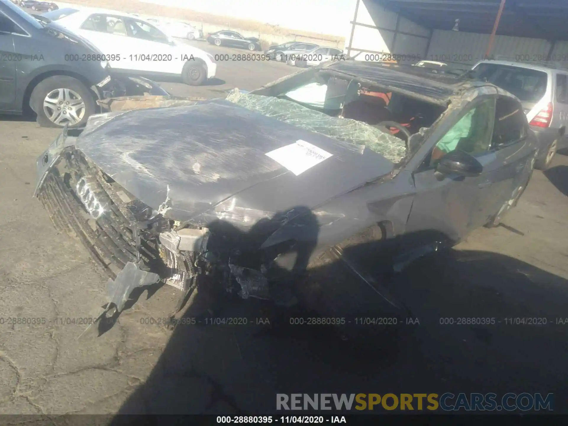 2 Photograph of a damaged car WAUB1GFF5KA103502 AUDI S3 2019