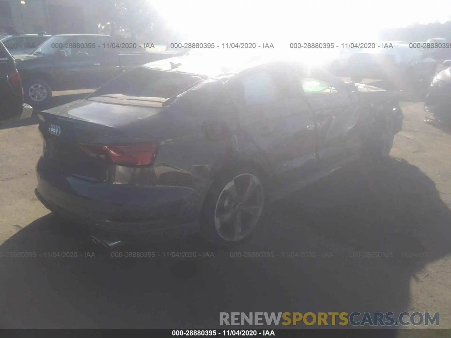 4 Photograph of a damaged car WAUB1GFF5KA103502 AUDI S3 2019