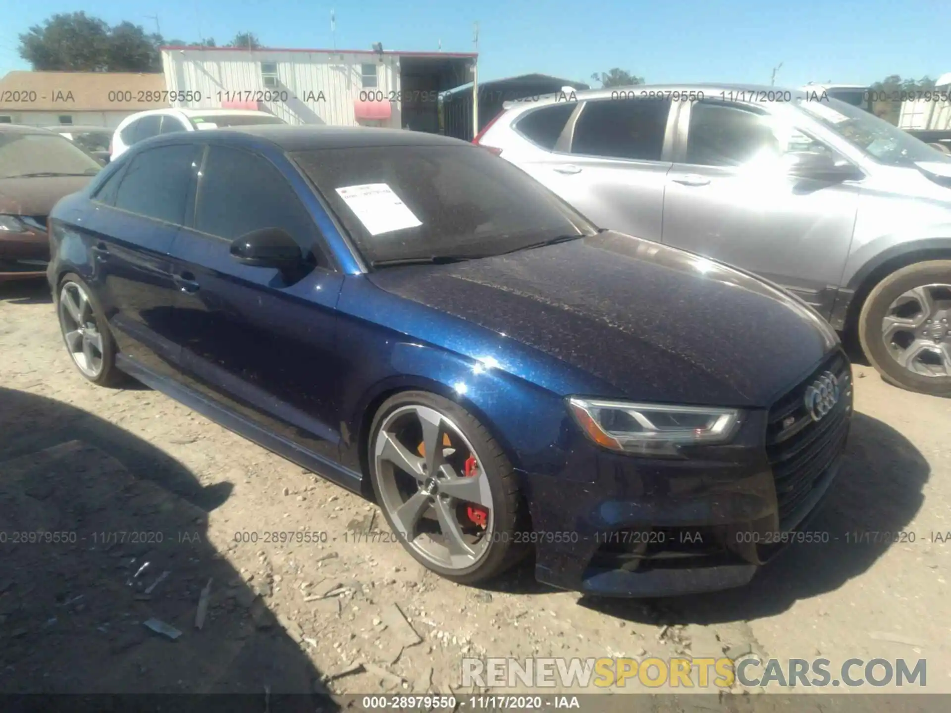 1 Photograph of a damaged car WAUB1GFF7K1017916 AUDI S3 2019