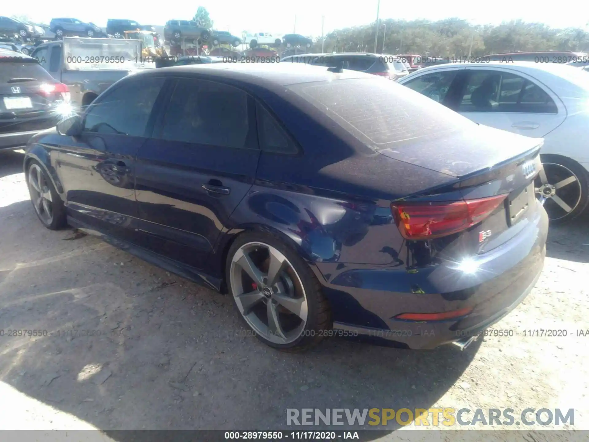 3 Photograph of a damaged car WAUB1GFF7K1017916 AUDI S3 2019