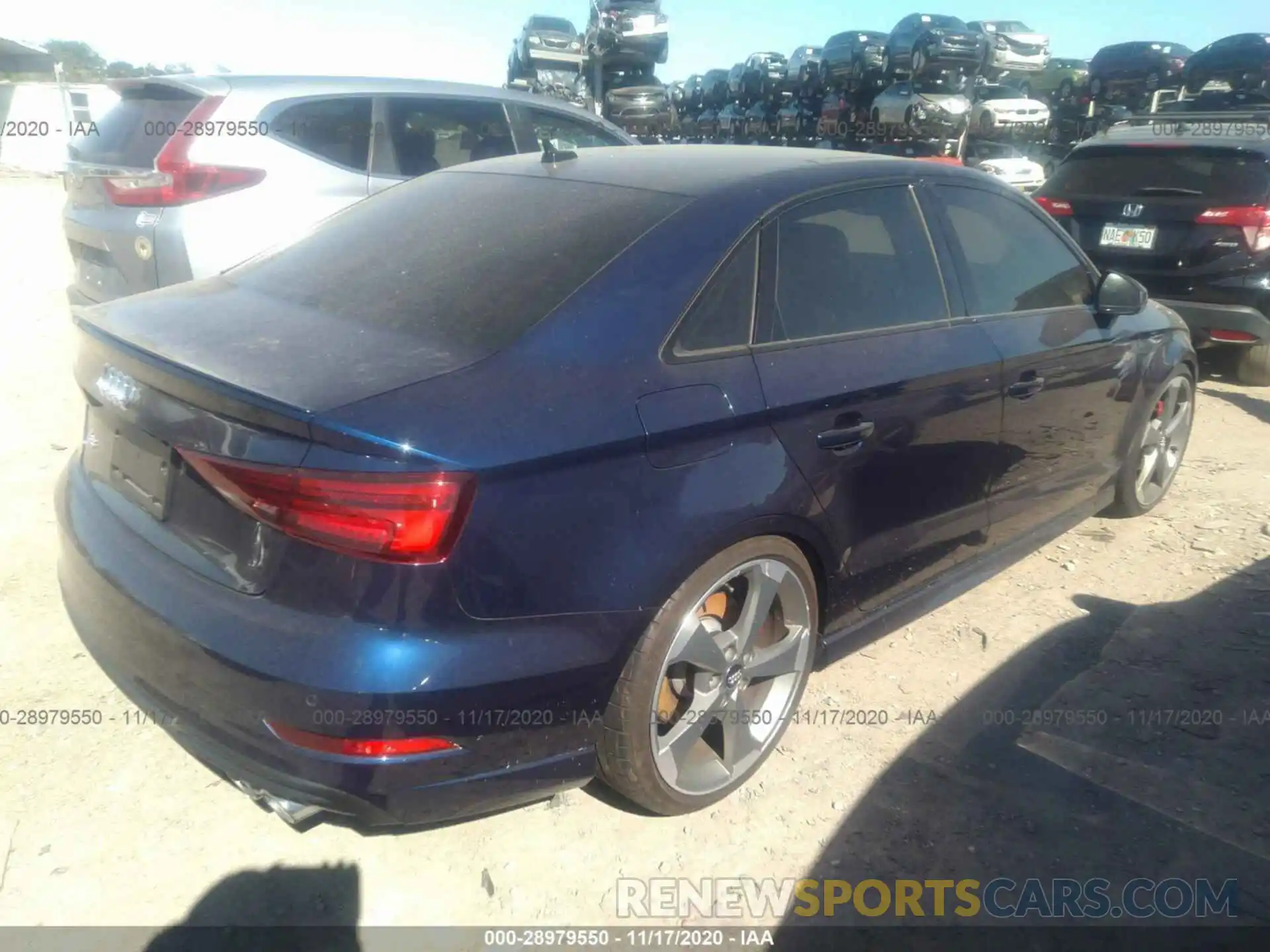 4 Photograph of a damaged car WAUB1GFF7K1017916 AUDI S3 2019