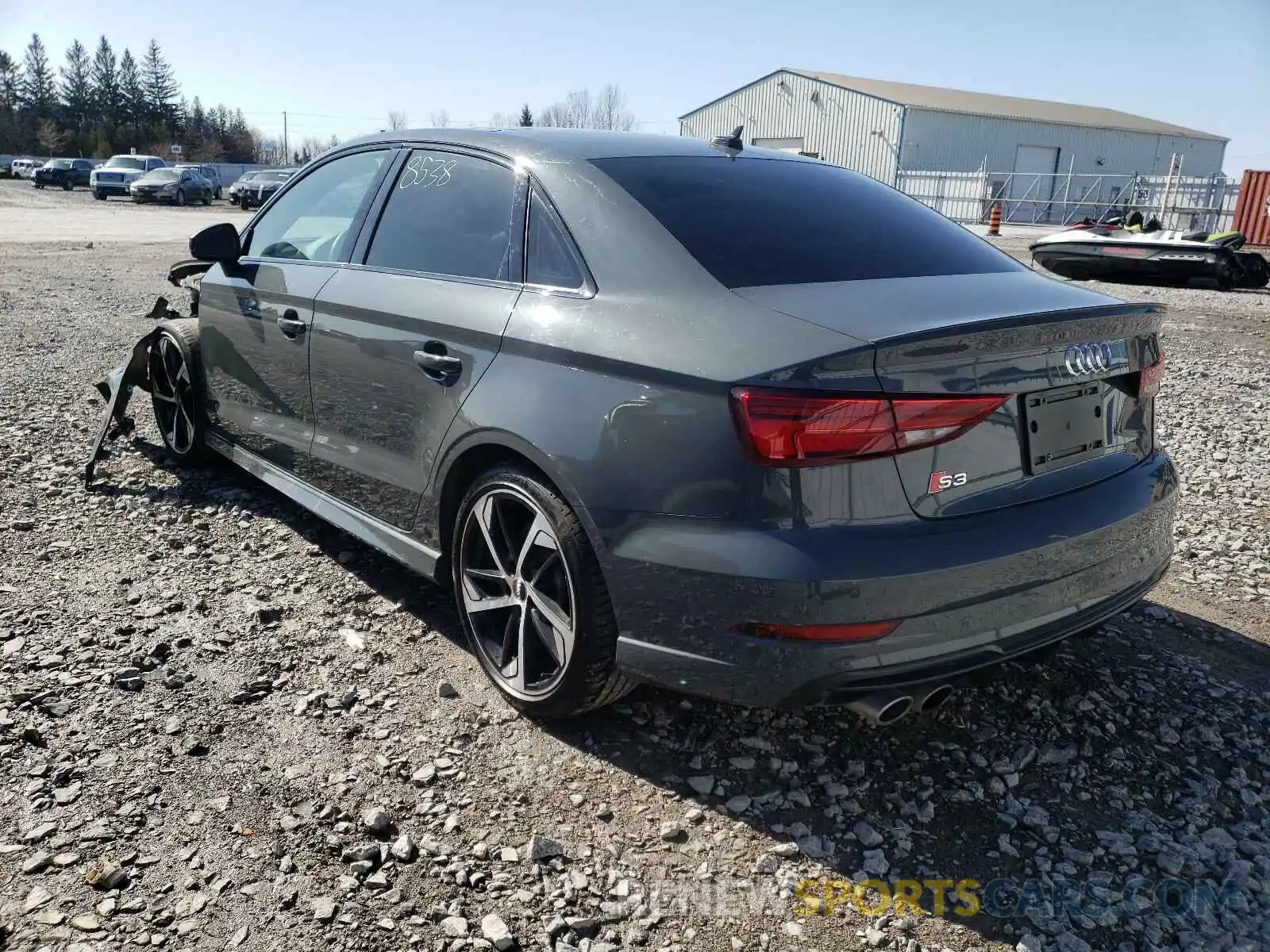 3 Photograph of a damaged car WAUB1GFF9K1020591 AUDI S3 2019