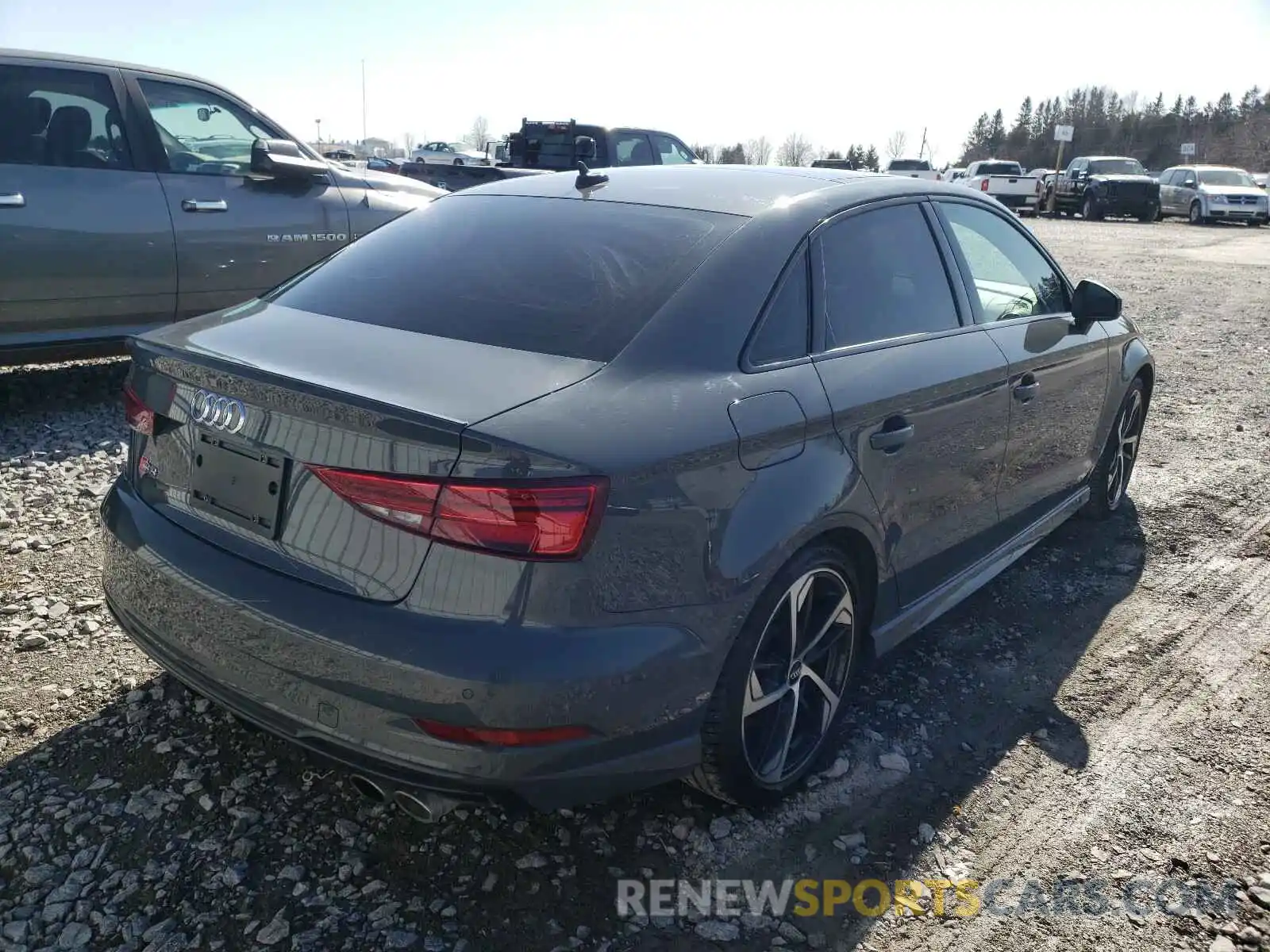 4 Photograph of a damaged car WAUB1GFF9K1020591 AUDI S3 2019