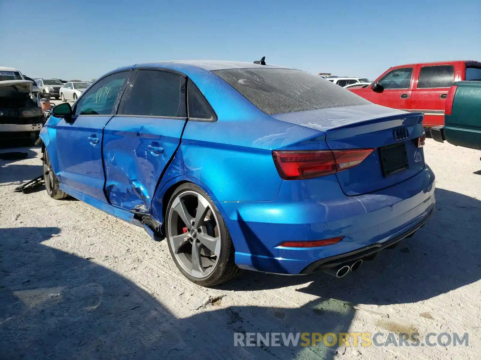 3 Photograph of a damaged car WAUB1GFF9KA118066 AUDI S3 2019