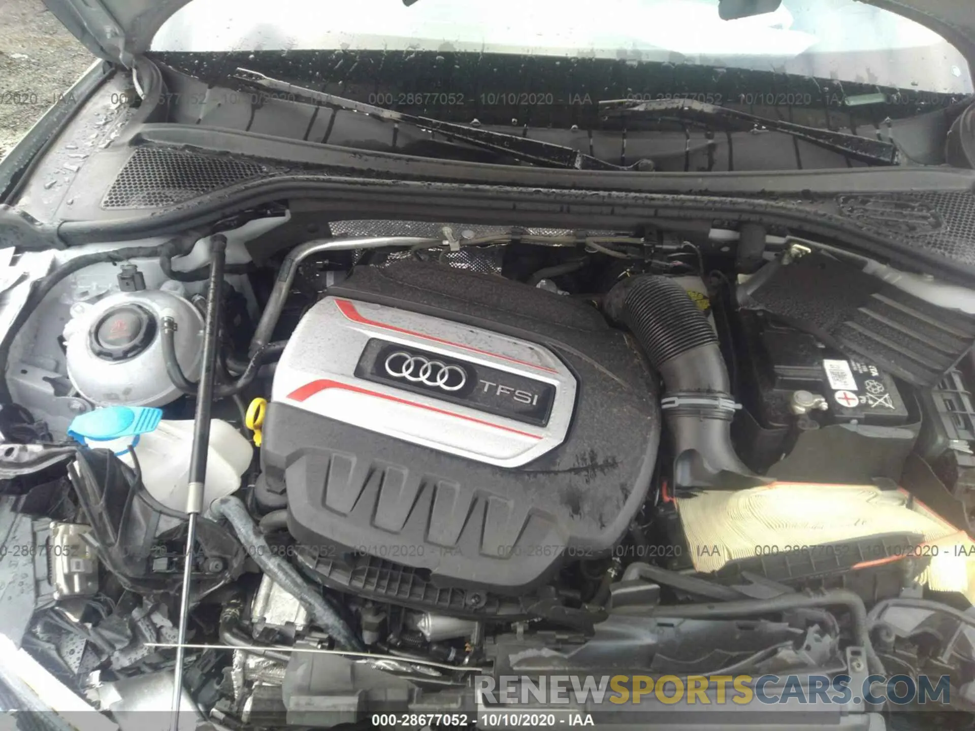10 Photograph of a damaged car WAUB1GFF0LA002594 AUDI S3 2020
