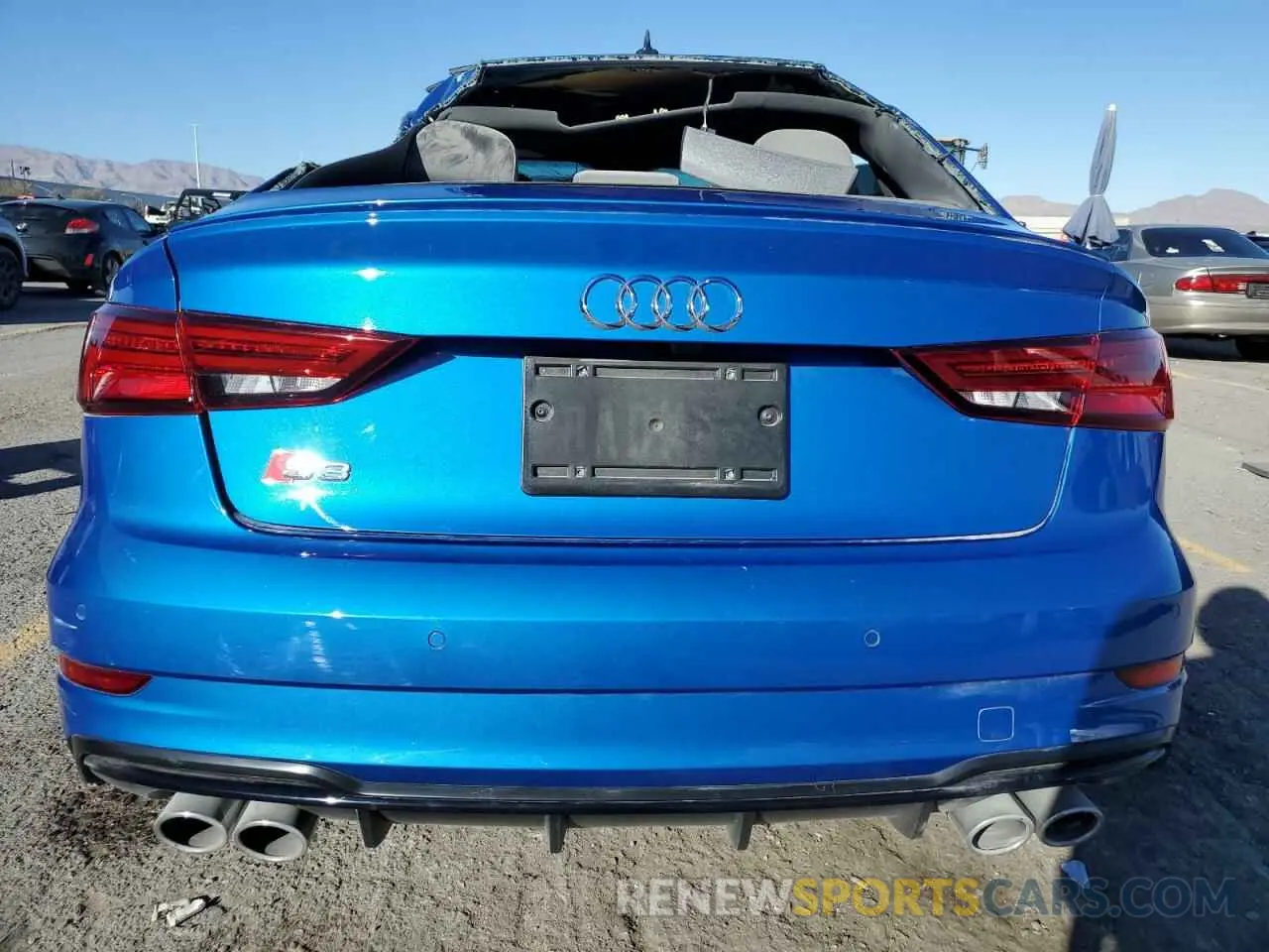 6 Photograph of a damaged car WAUB1GFF2LA100994 AUDI S3 2020