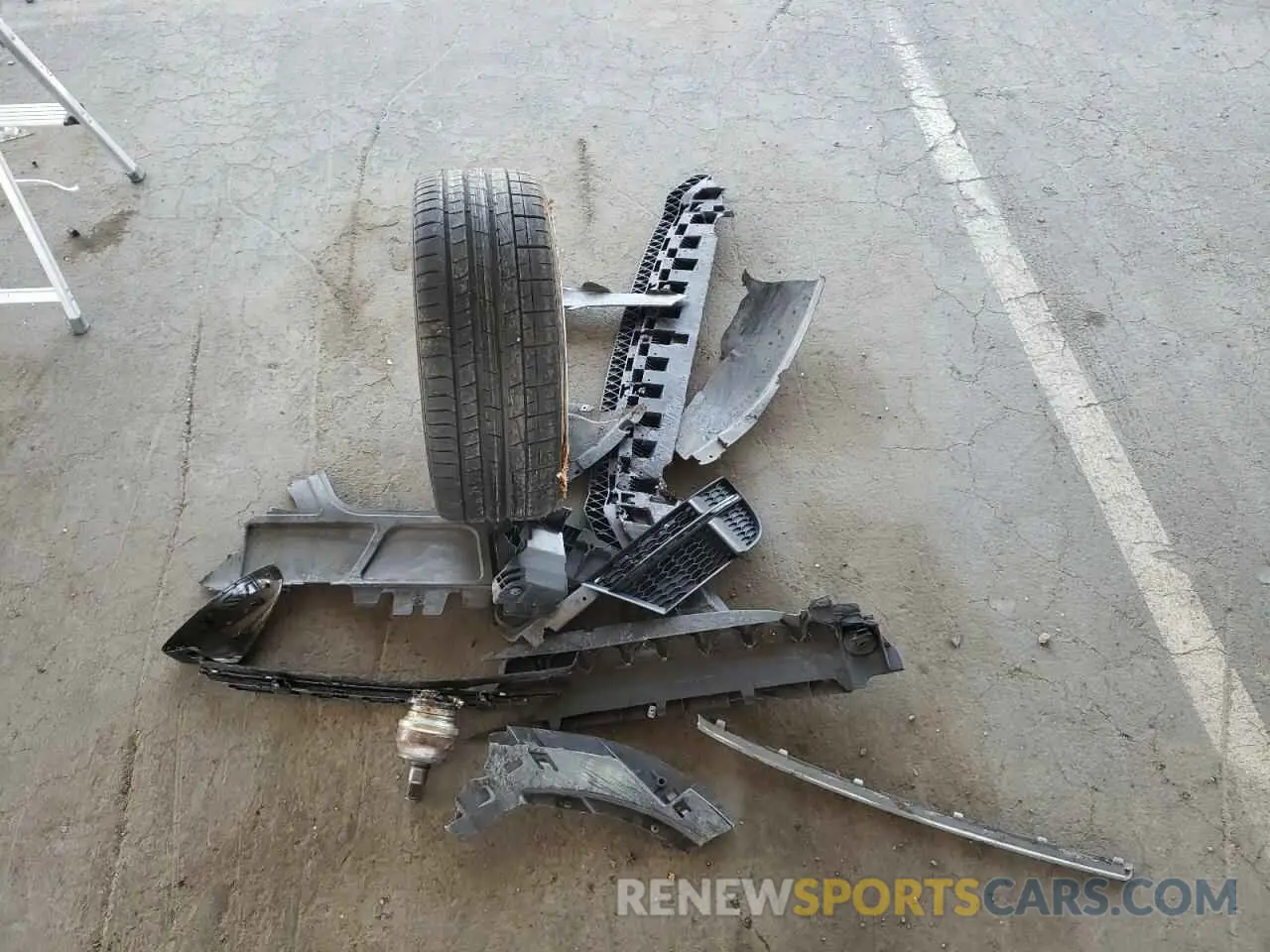 14 Photograph of a damaged car WAUB1GFF6LA036619 AUDI S3 2020