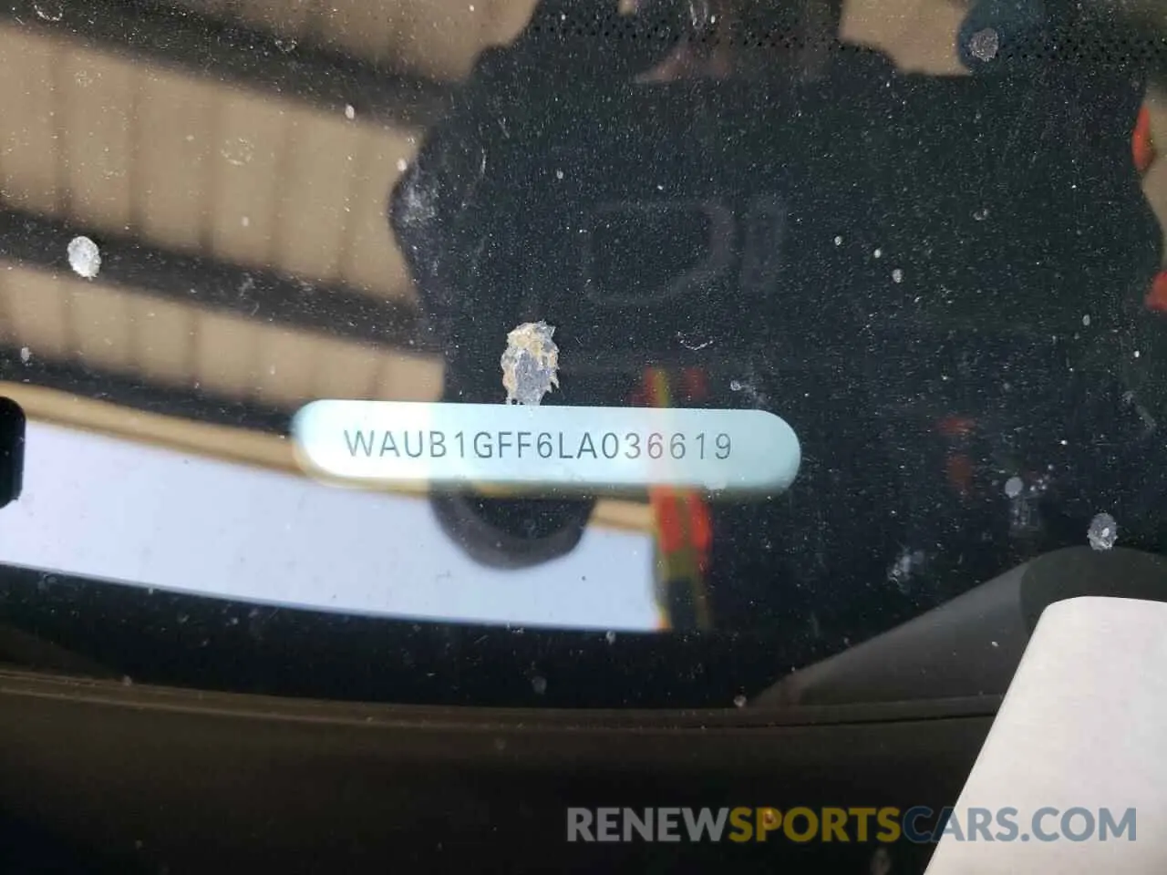 15 Photograph of a damaged car WAUB1GFF6LA036619 AUDI S3 2020