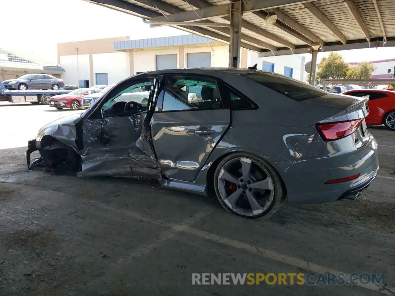 2 Photograph of a damaged car WAUB1GFF6LA036619 AUDI S3 2020