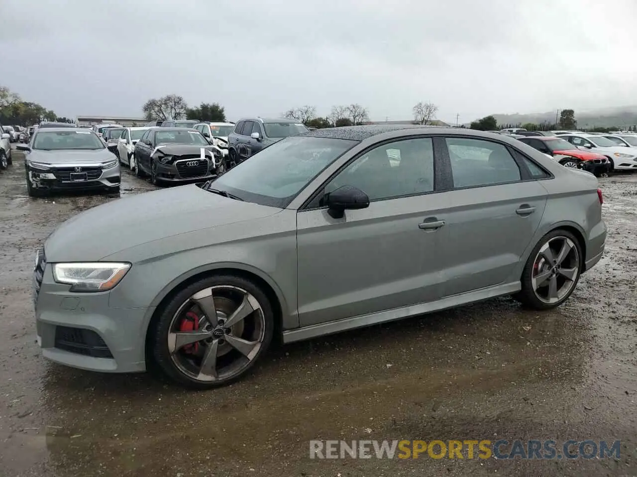 1 Photograph of a damaged car WAUE1GFF3LA043976 AUDI S3 2020