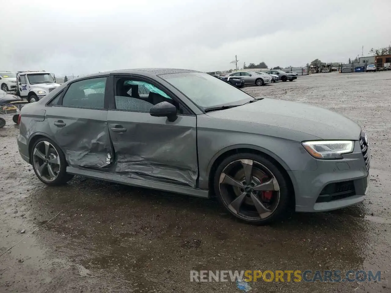4 Photograph of a damaged car WAUE1GFF3LA043976 AUDI S3 2020