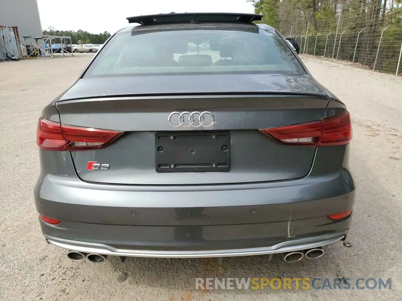 6 Photograph of a damaged car WAUE1GFF5LA070841 AUDI S3 2020