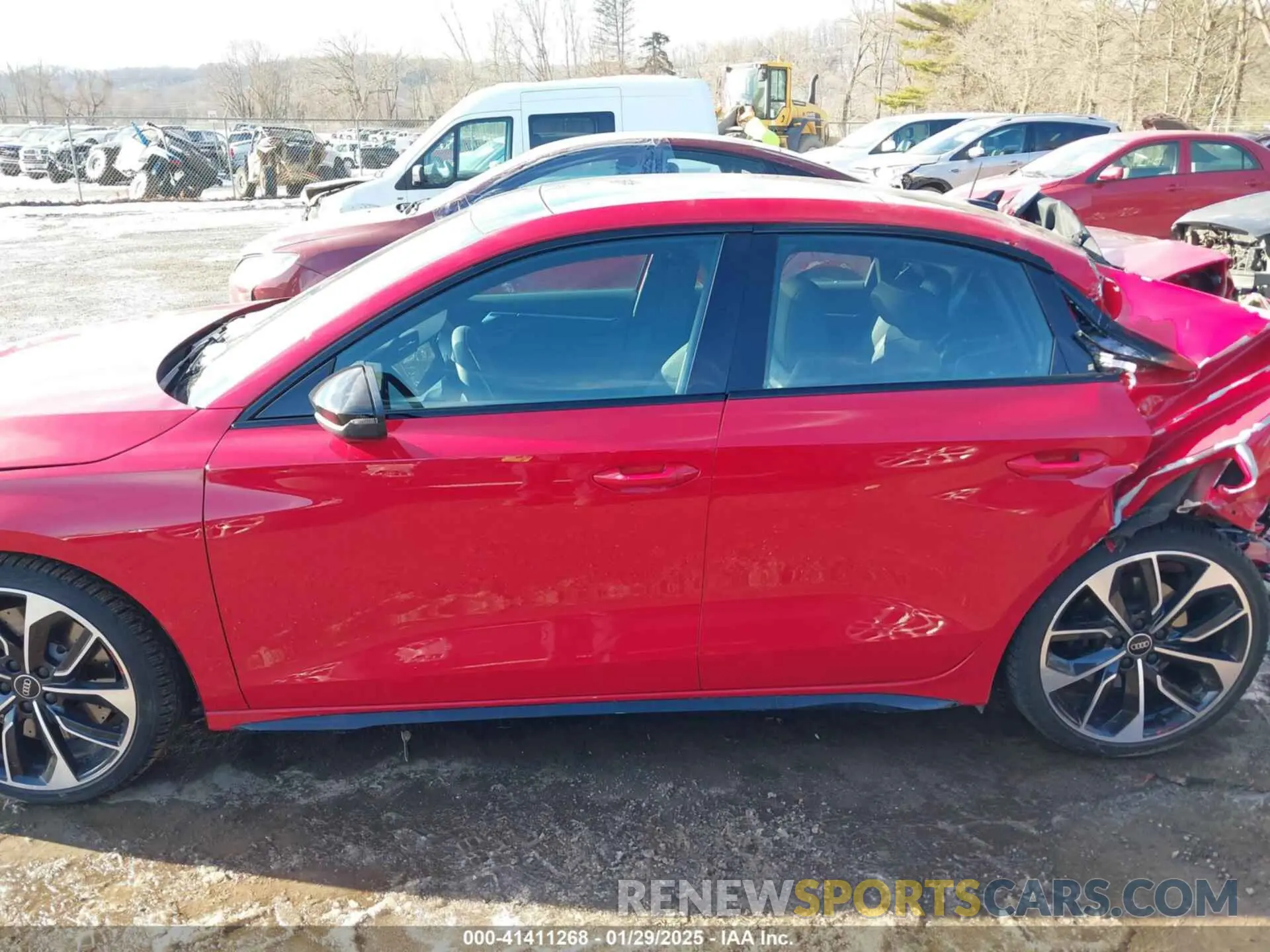 15 Photograph of a damaged car WAUH3DGY0NA096918 AUDI S3 2022