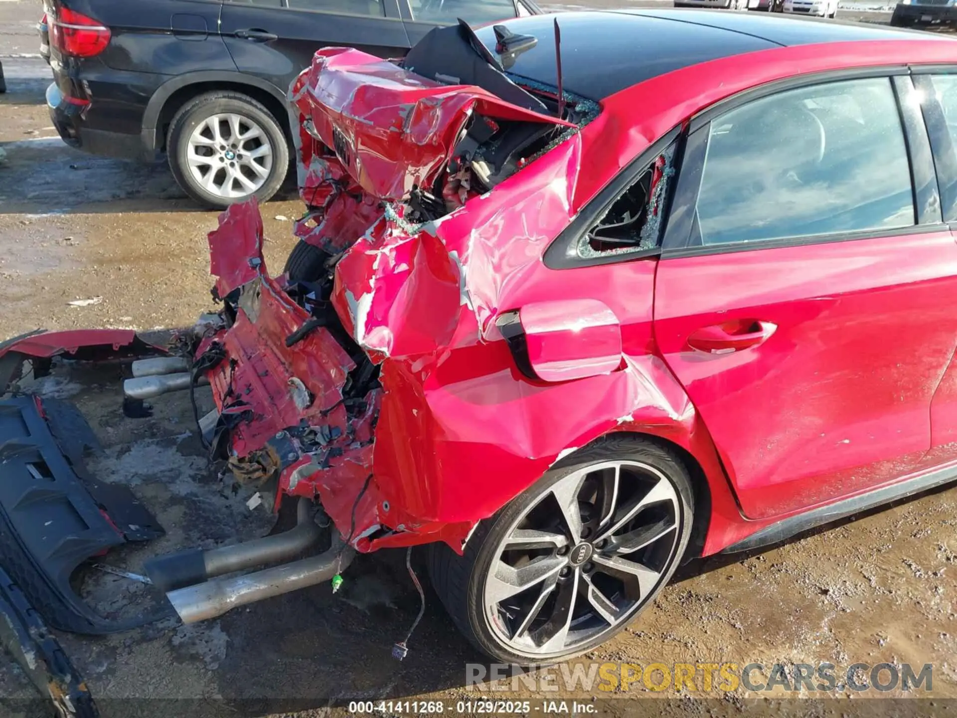 19 Photograph of a damaged car WAUH3DGY0NA096918 AUDI S3 2022