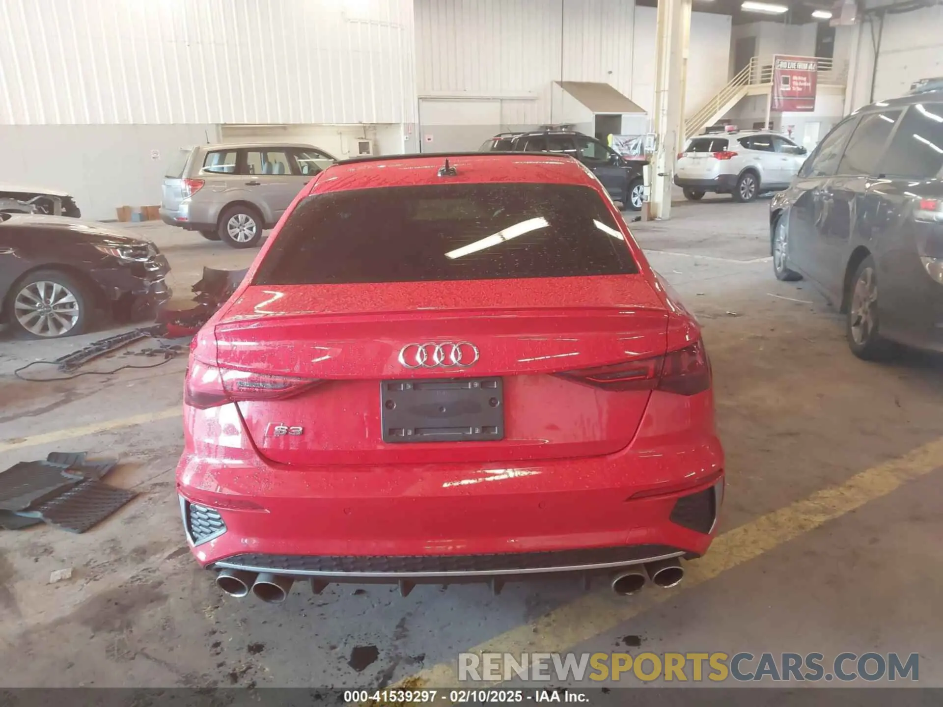 17 Photograph of a damaged car WAUH3DGY5NA060691 AUDI S3 2022