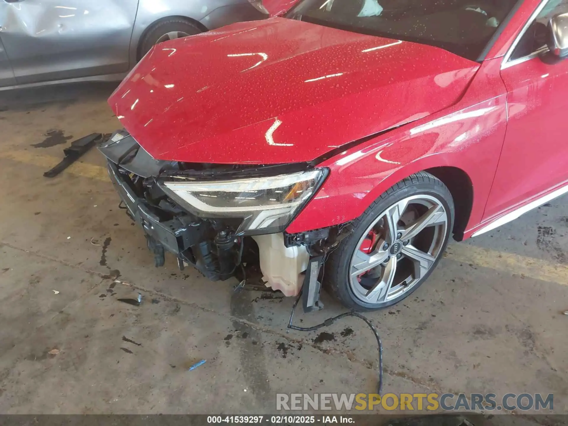 6 Photograph of a damaged car WAUH3DGY5NA060691 AUDI S3 2022