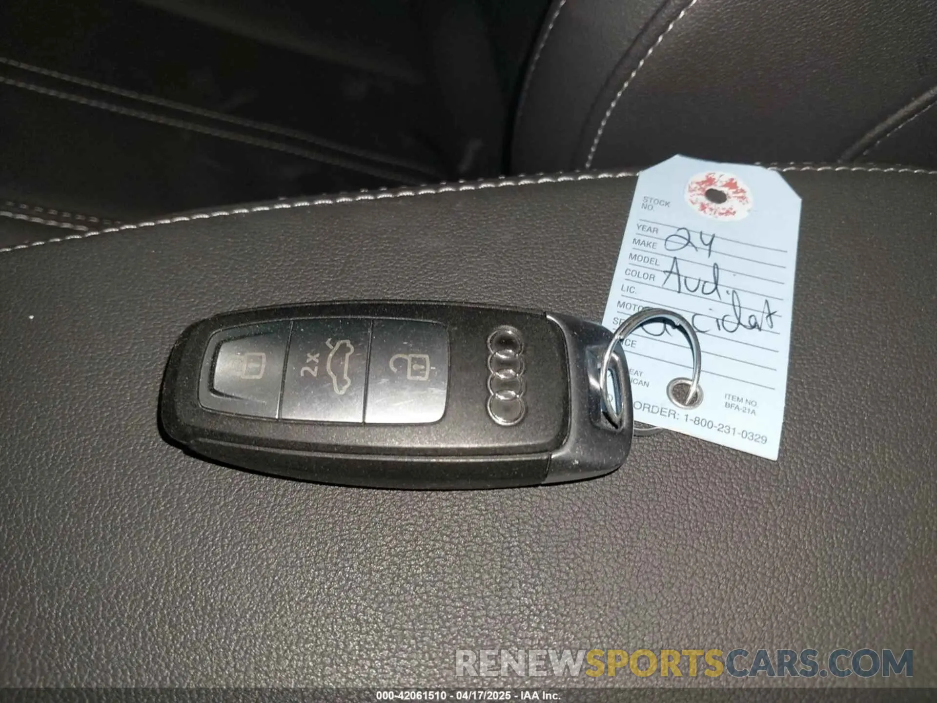 11 Photograph of a damaged car WAUG3DGY0PA045966 AUDI S3 2023