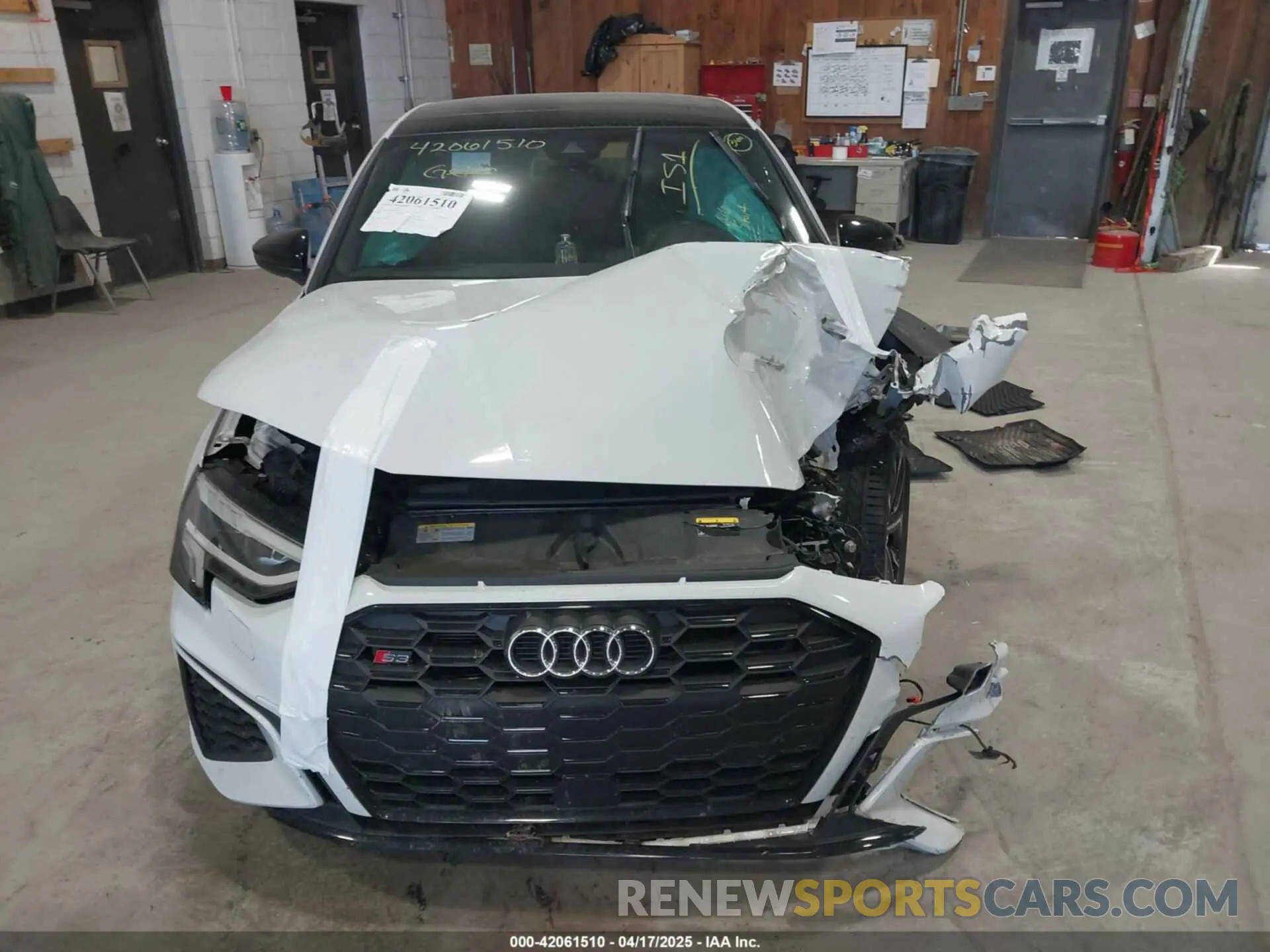 12 Photograph of a damaged car WAUG3DGY0PA045966 AUDI S3 2023