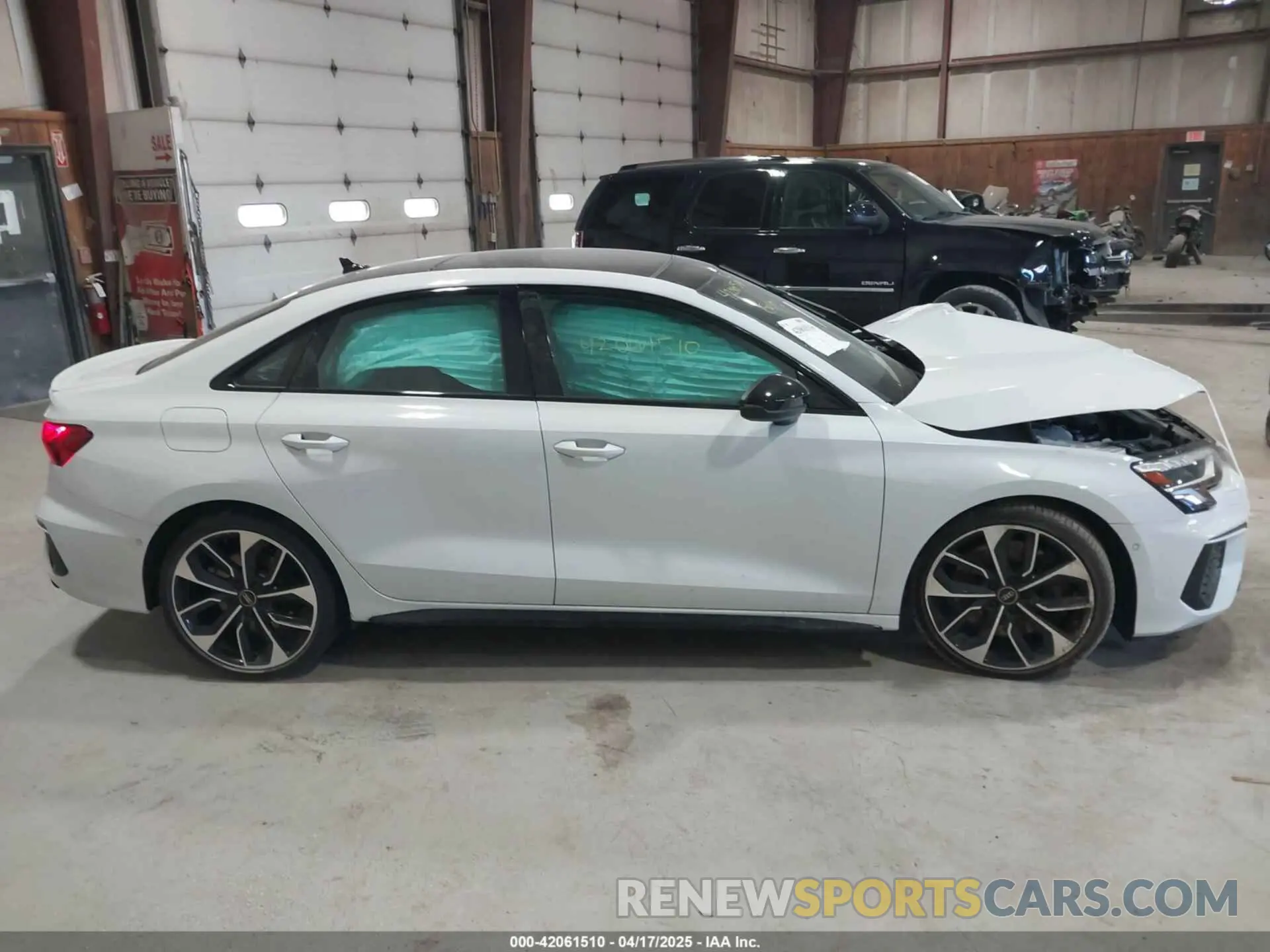 13 Photograph of a damaged car WAUG3DGY0PA045966 AUDI S3 2023