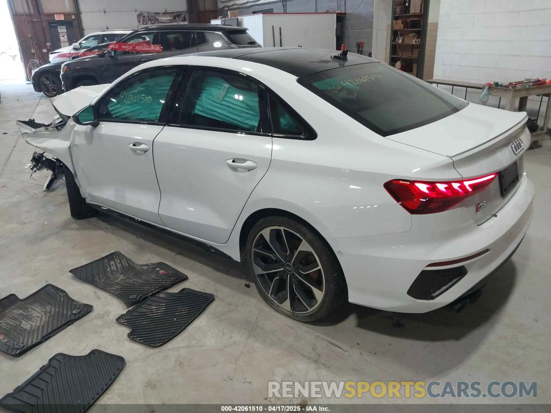 3 Photograph of a damaged car WAUG3DGY0PA045966 AUDI S3 2023