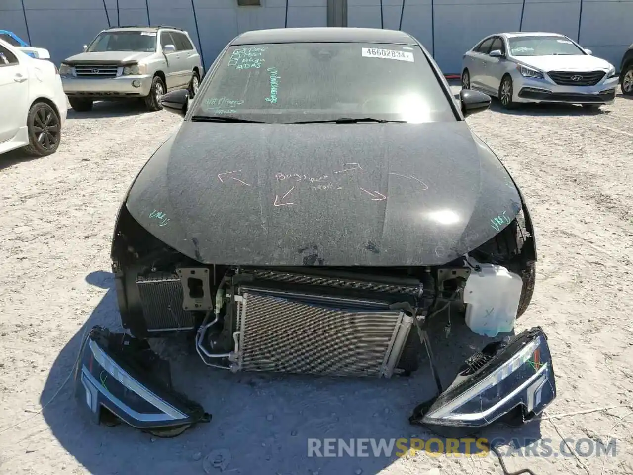 5 Photograph of a damaged car WAUG3DGY1PA068267 AUDI S3 2023