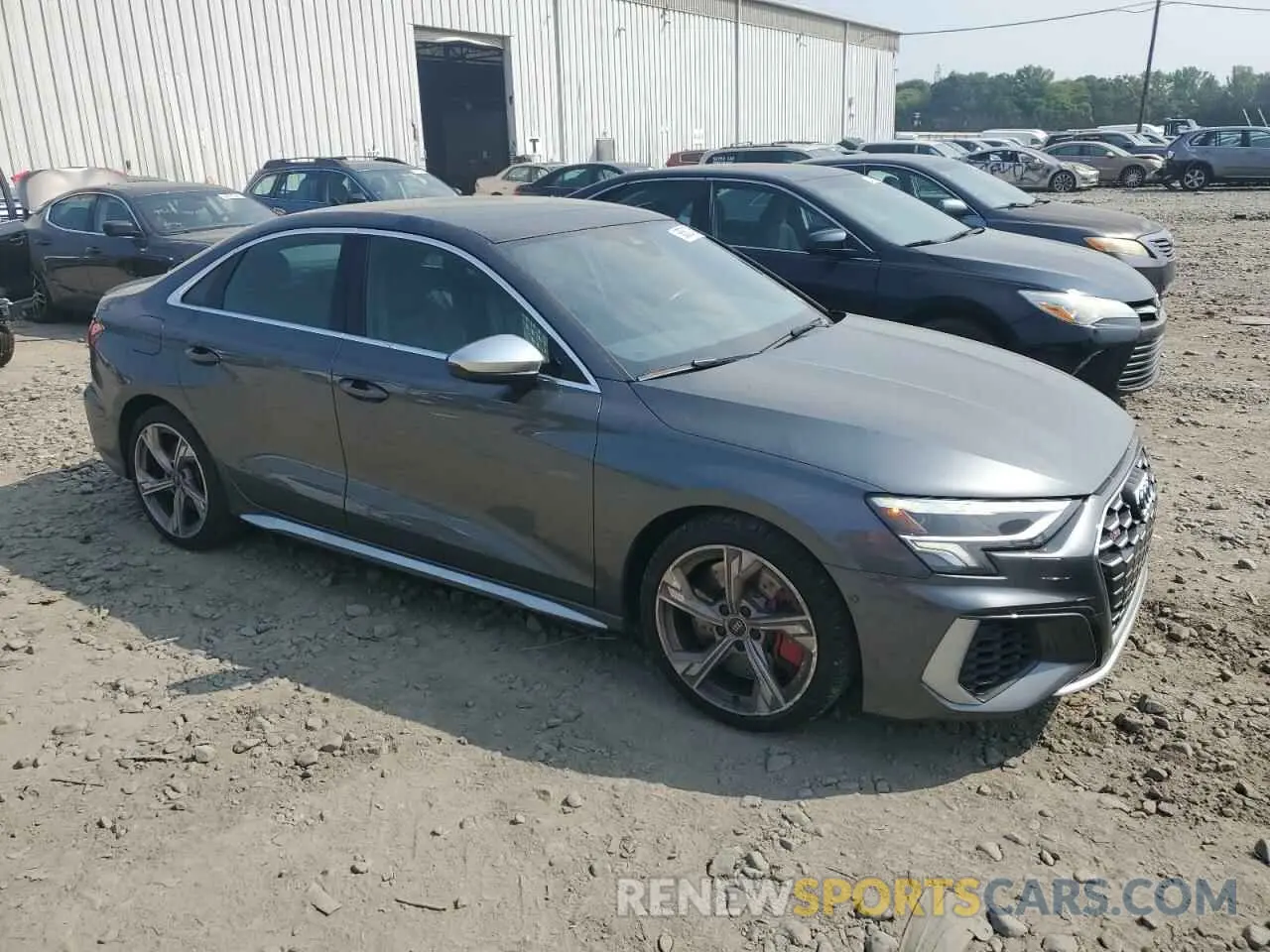 4 Photograph of a damaged car WAUH3DGY1PA035080 AUDI S3 2023