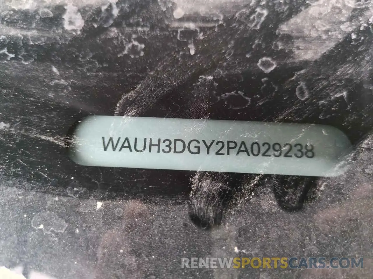 13 Photograph of a damaged car WAUH3DGY2PA029238 AUDI S3 2023