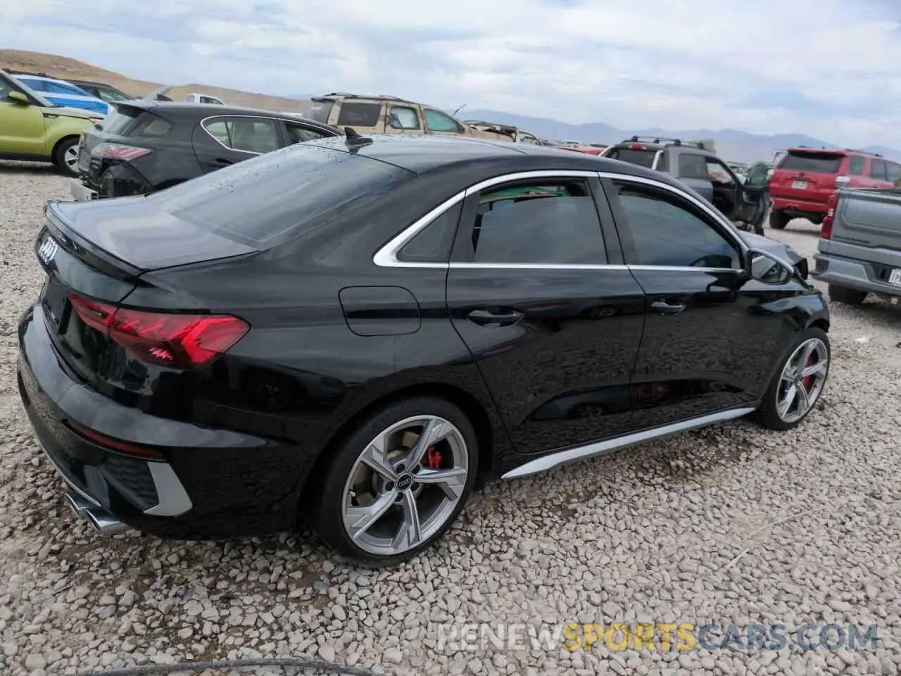 3 Photograph of a damaged car WAUH3DGY2PA029238 AUDI S3 2023