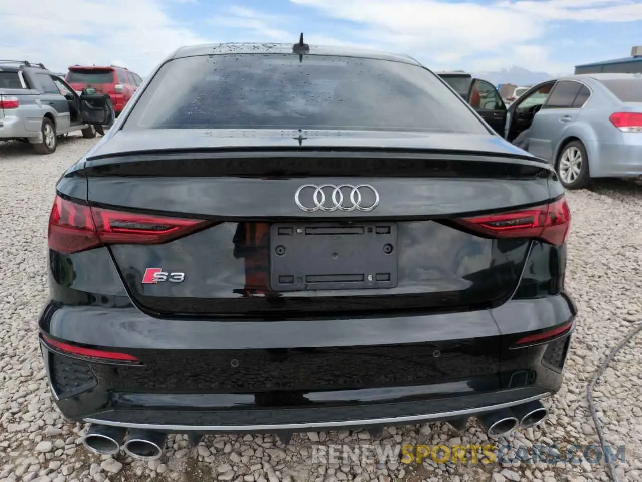 6 Photograph of a damaged car WAUH3DGY2PA029238 AUDI S3 2023