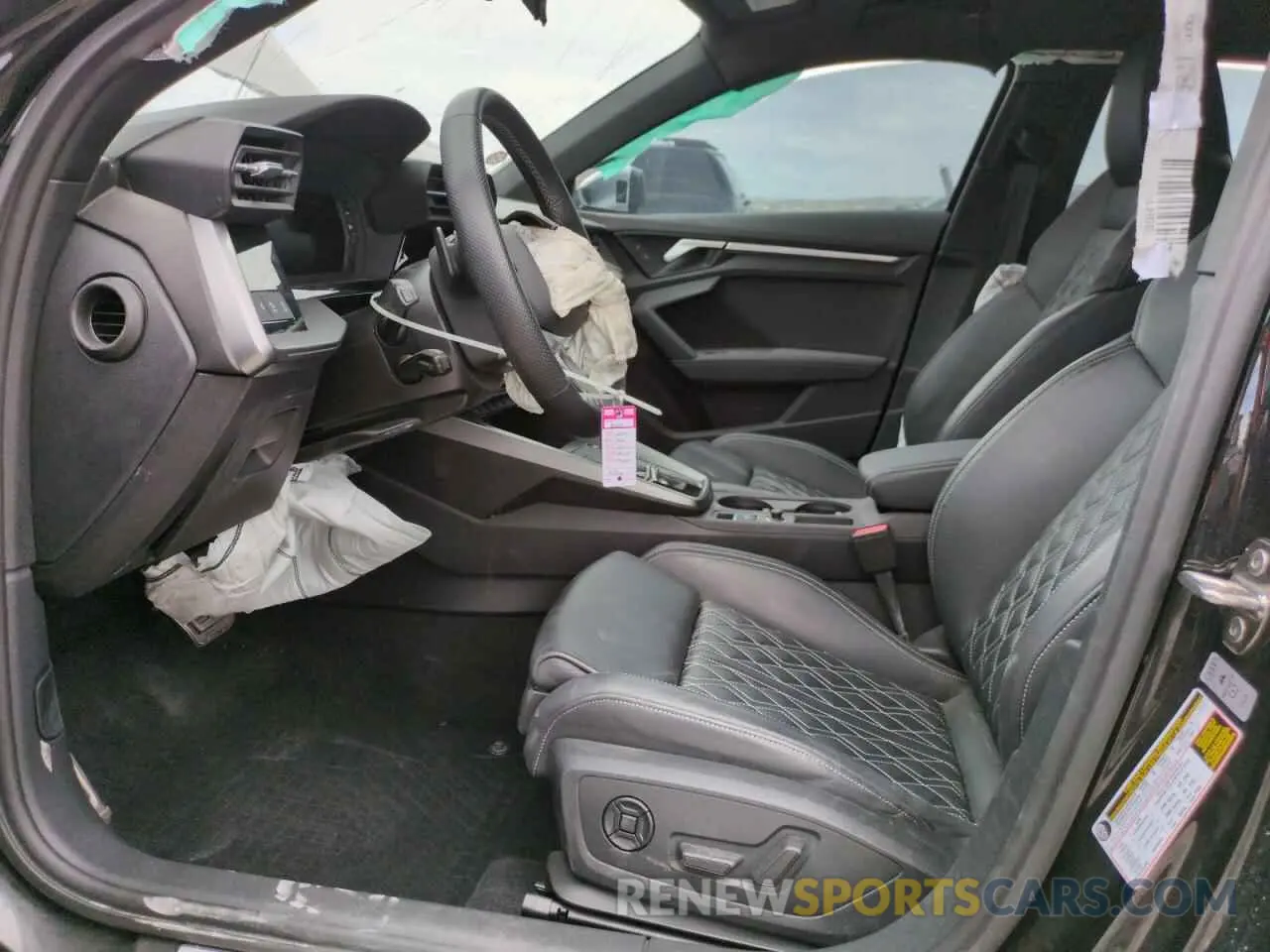 7 Photograph of a damaged car WAUH3DGY2PA029238 AUDI S3 2023