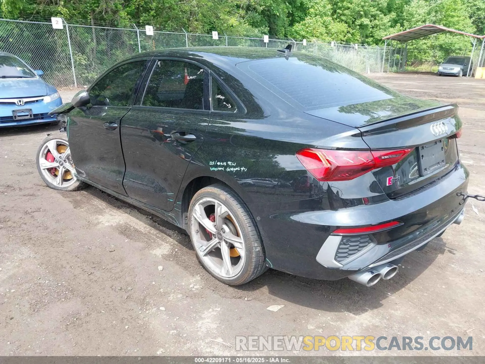 3 Photograph of a damaged car WAUH3DGY7PA033737 AUDI S3 2023