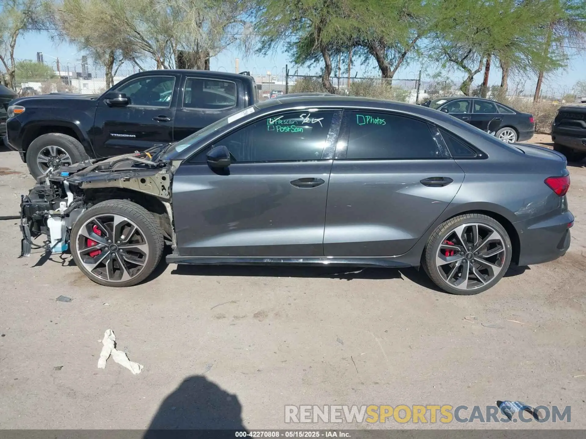 15 Photograph of a damaged car WAUJ3DGY3PA148997 AUDI S3 2023