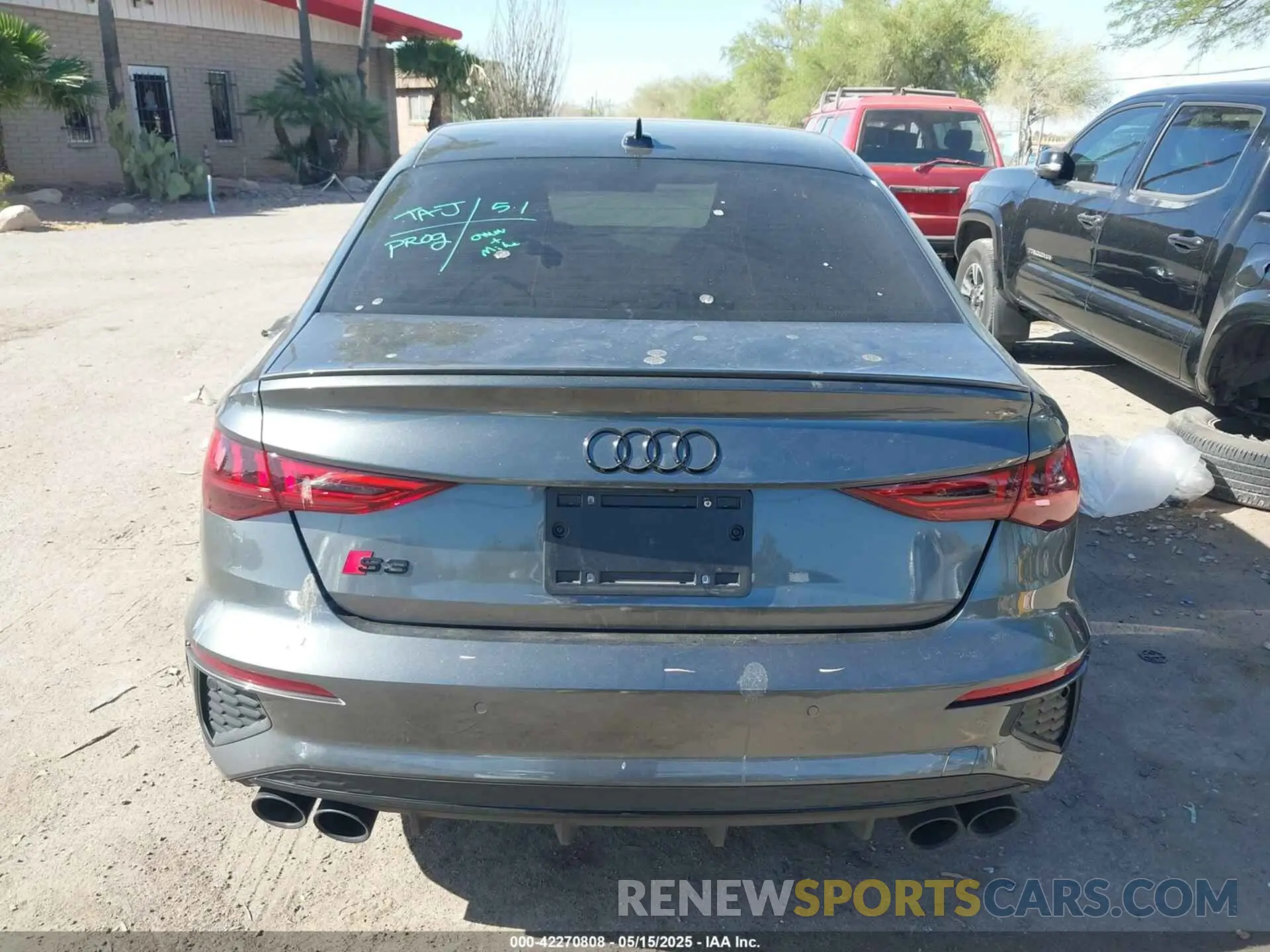 17 Photograph of a damaged car WAUJ3DGY3PA148997 AUDI S3 2023