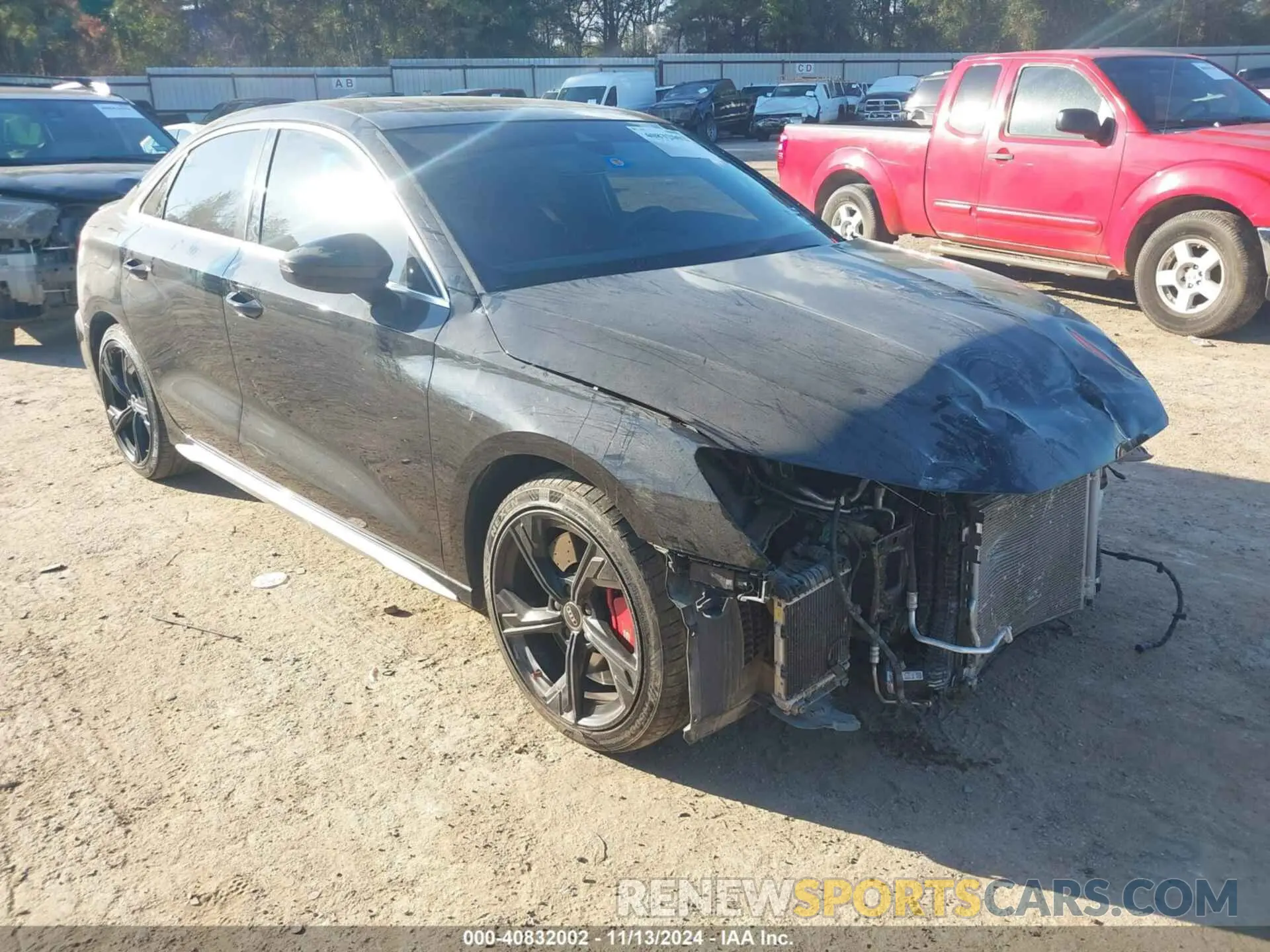 1 Photograph of a damaged car WAUJ3DGY6PA025002 AUDI S3 2023