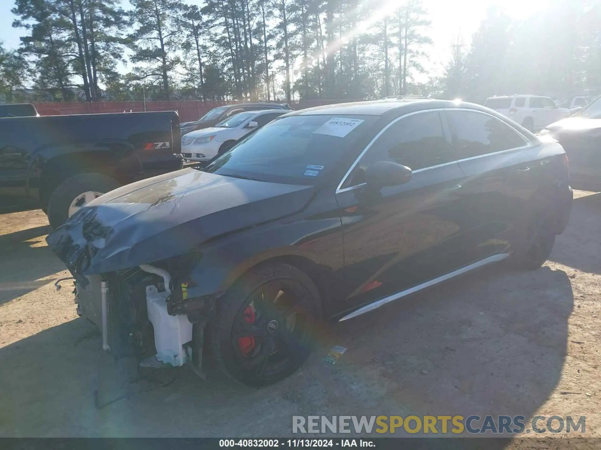 2 Photograph of a damaged car WAUJ3DGY6PA025002 AUDI S3 2023