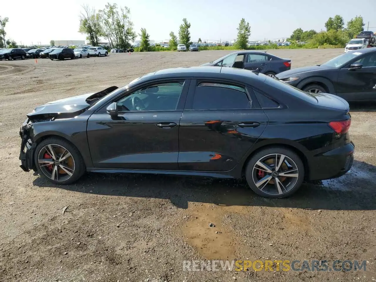 2 Photograph of a damaged car WAUG3CGY8RA124024 AUDI S3 2024