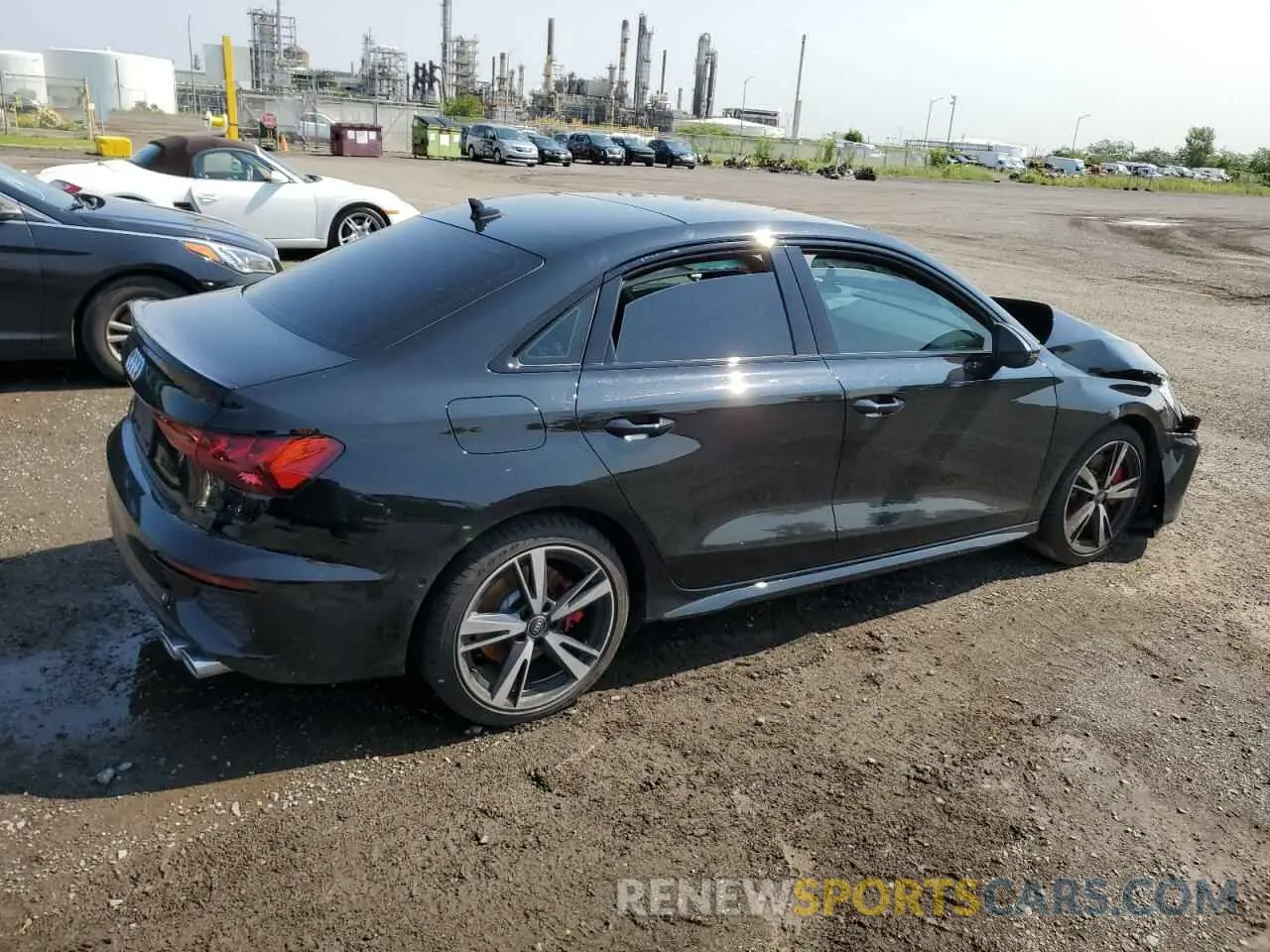 3 Photograph of a damaged car WAUG3CGY8RA124024 AUDI S3 2024