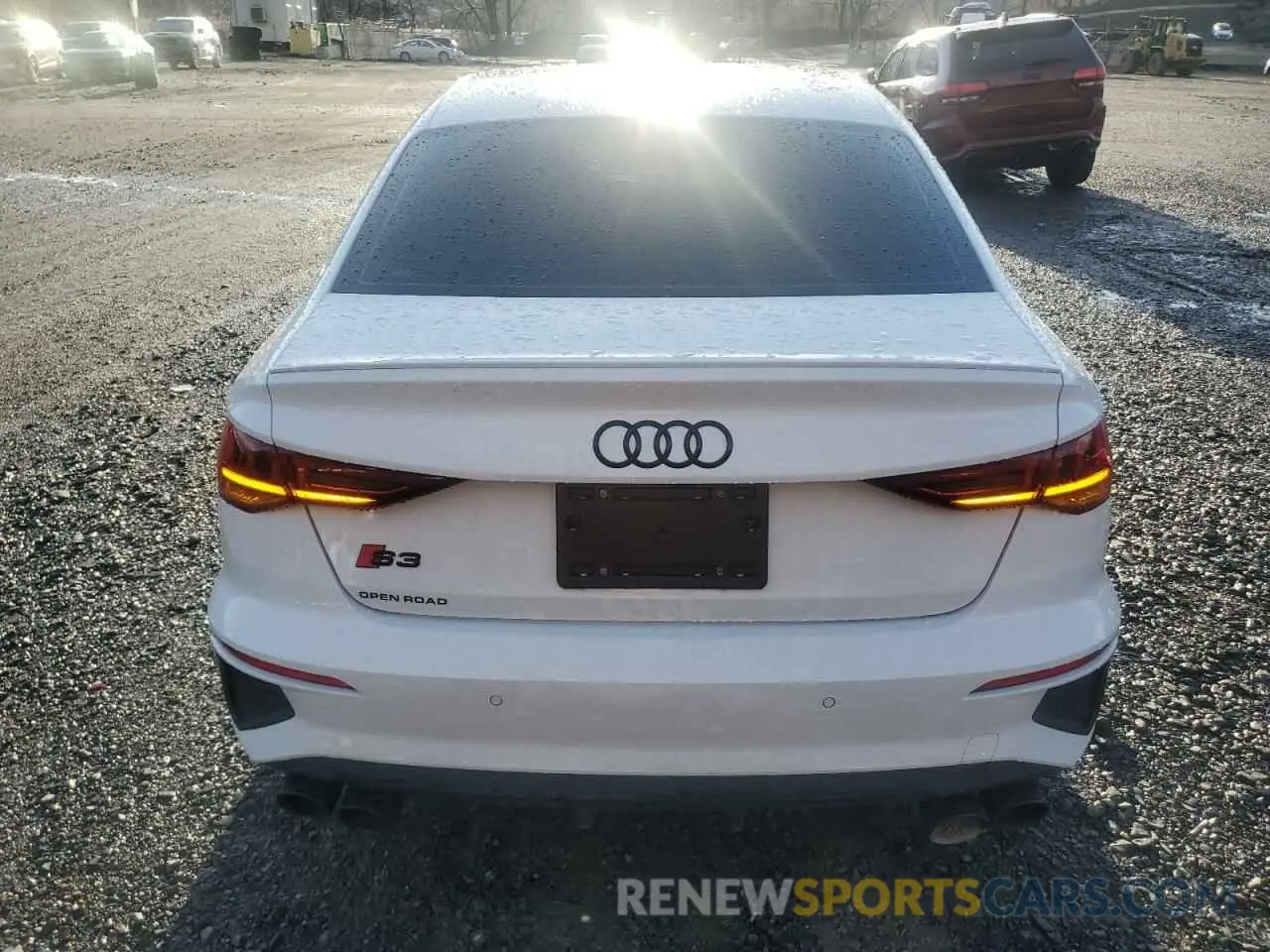 6 Photograph of a damaged car WAUH3DGY9RA105900 AUDI S3 2024