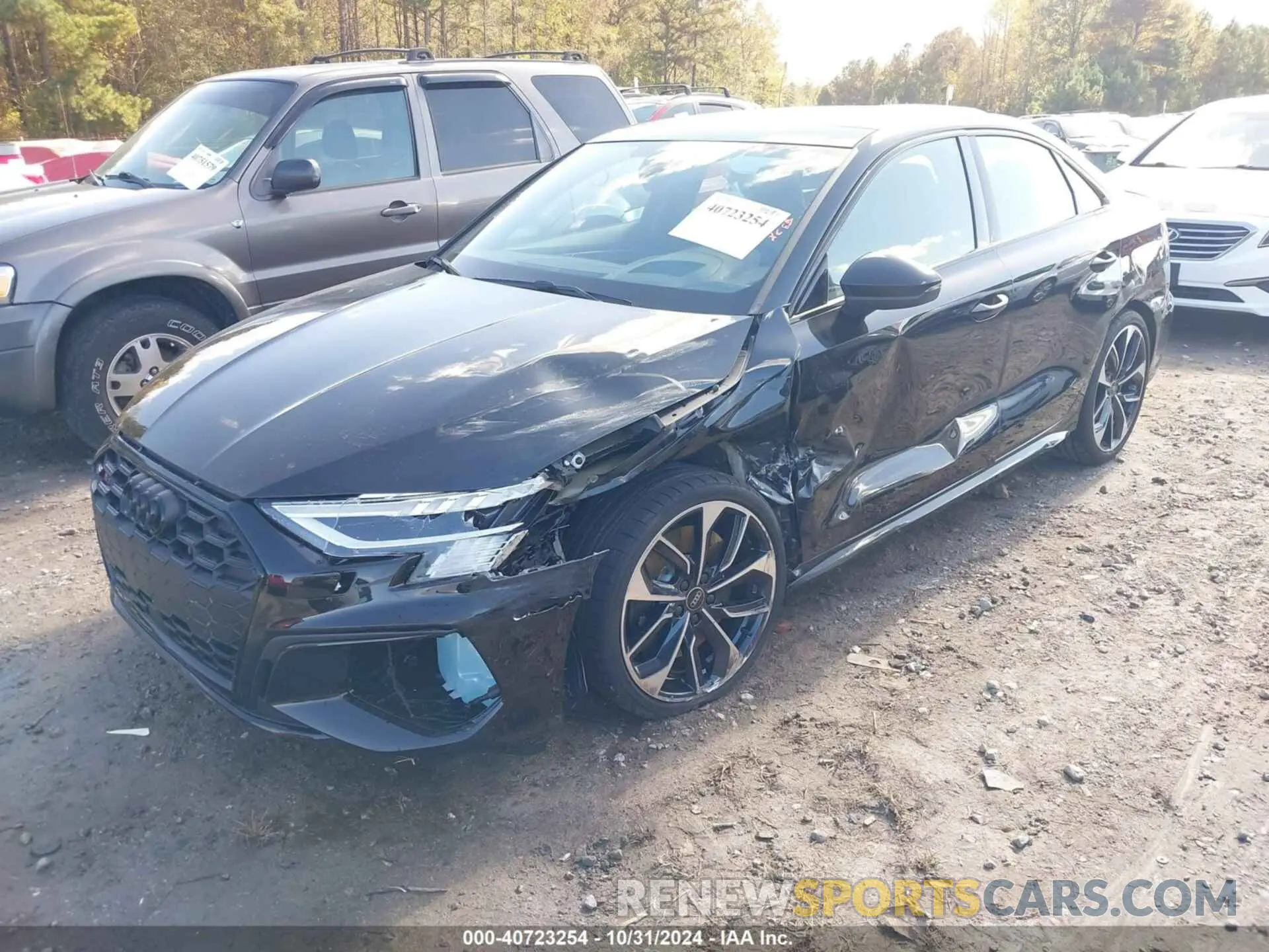 2 Photograph of a damaged car WAUJ3DGY2RA079934 AUDI S3 2024