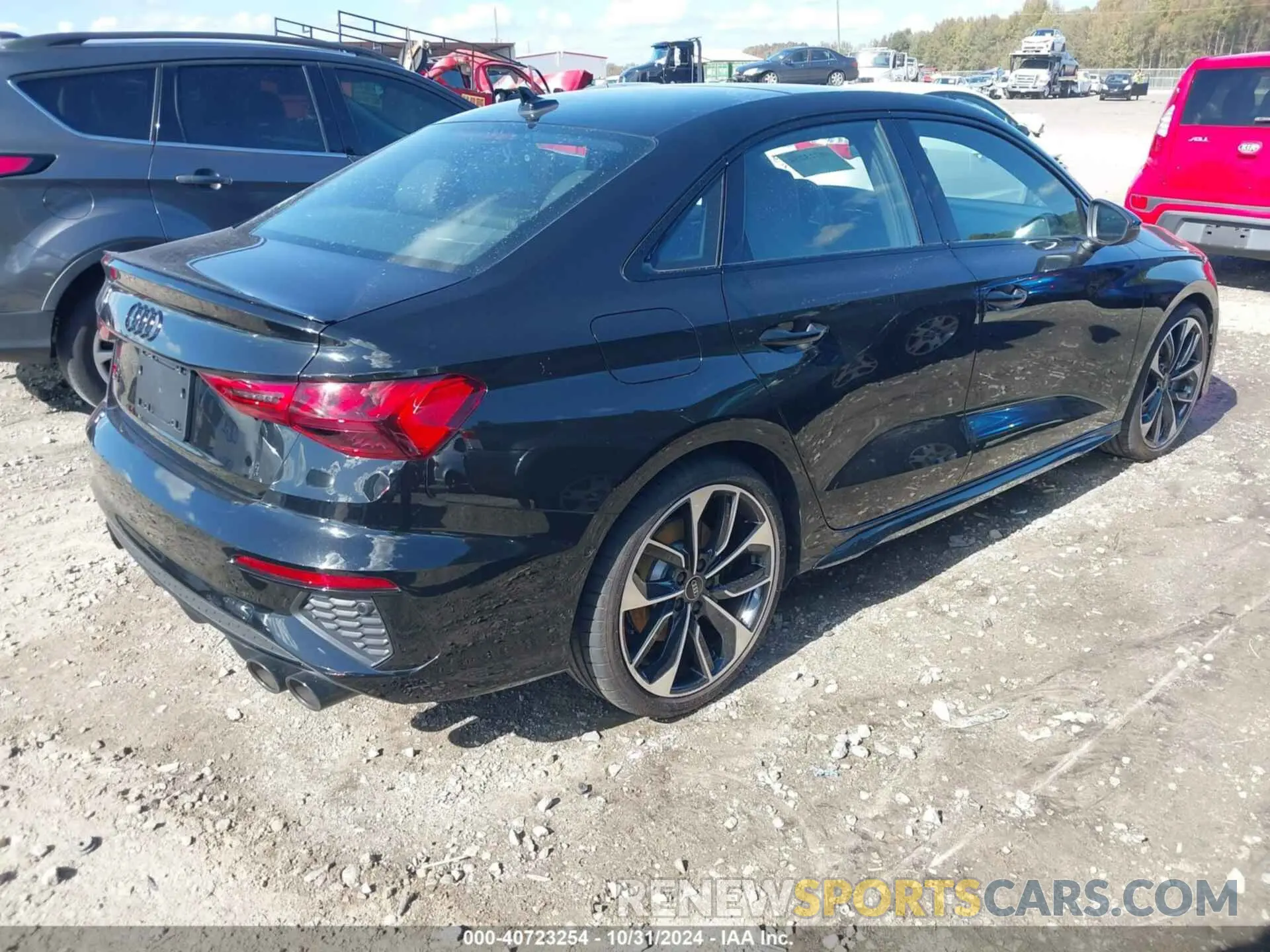 4 Photograph of a damaged car WAUJ3DGY2RA079934 AUDI S3 2024