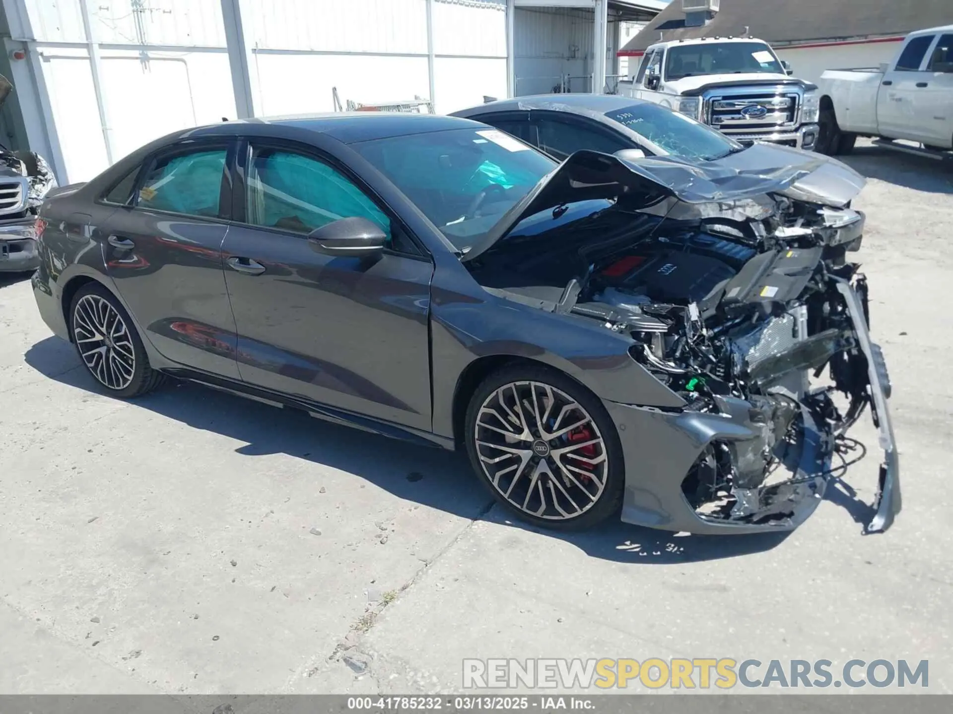 1 Photograph of a damaged car WAUJ5DGY7SA058173 AUDI S3 2025