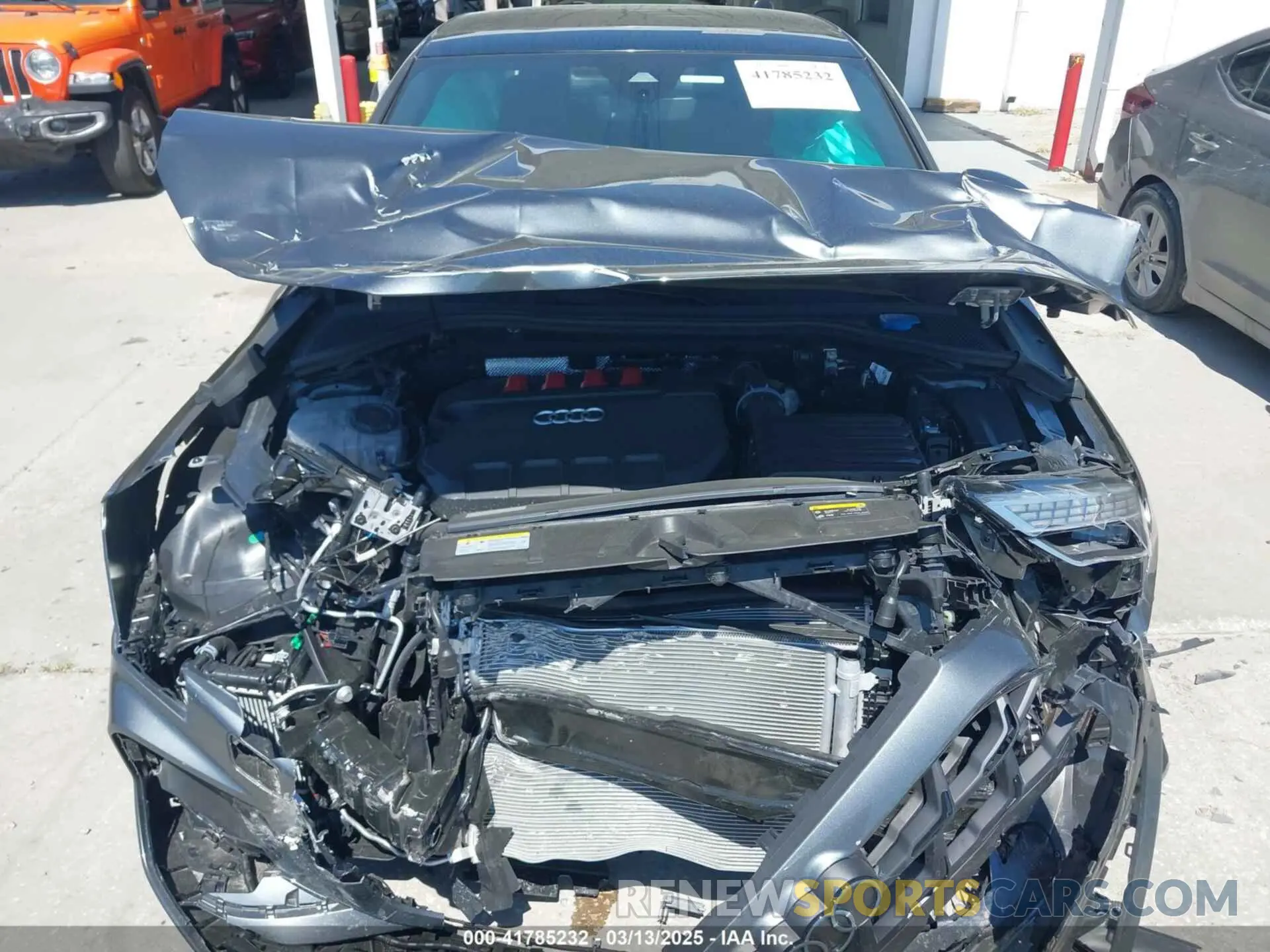 12 Photograph of a damaged car WAUJ5DGY7SA058173 AUDI S3 2025